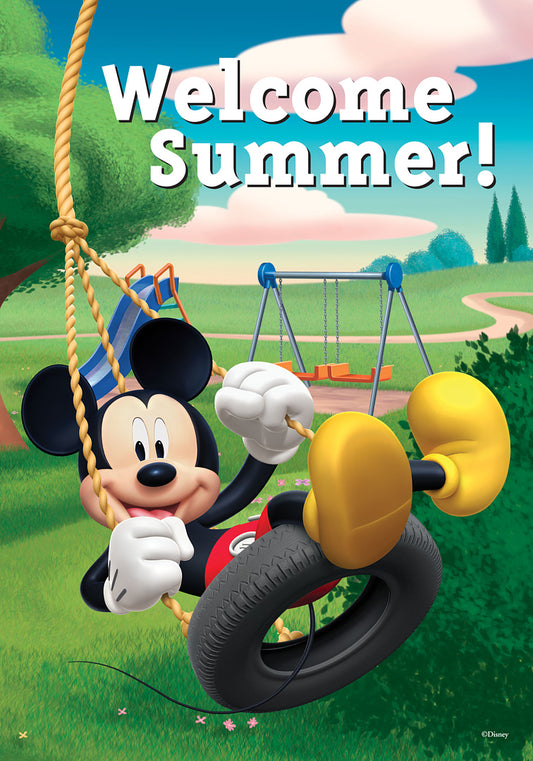 Disney Mickey Welcome Summer Garden Flag ( 3 items per case )