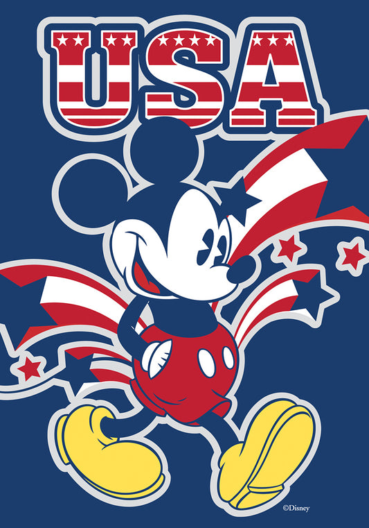 Disney Mickey USA Garden Flag ( 3 items per case )