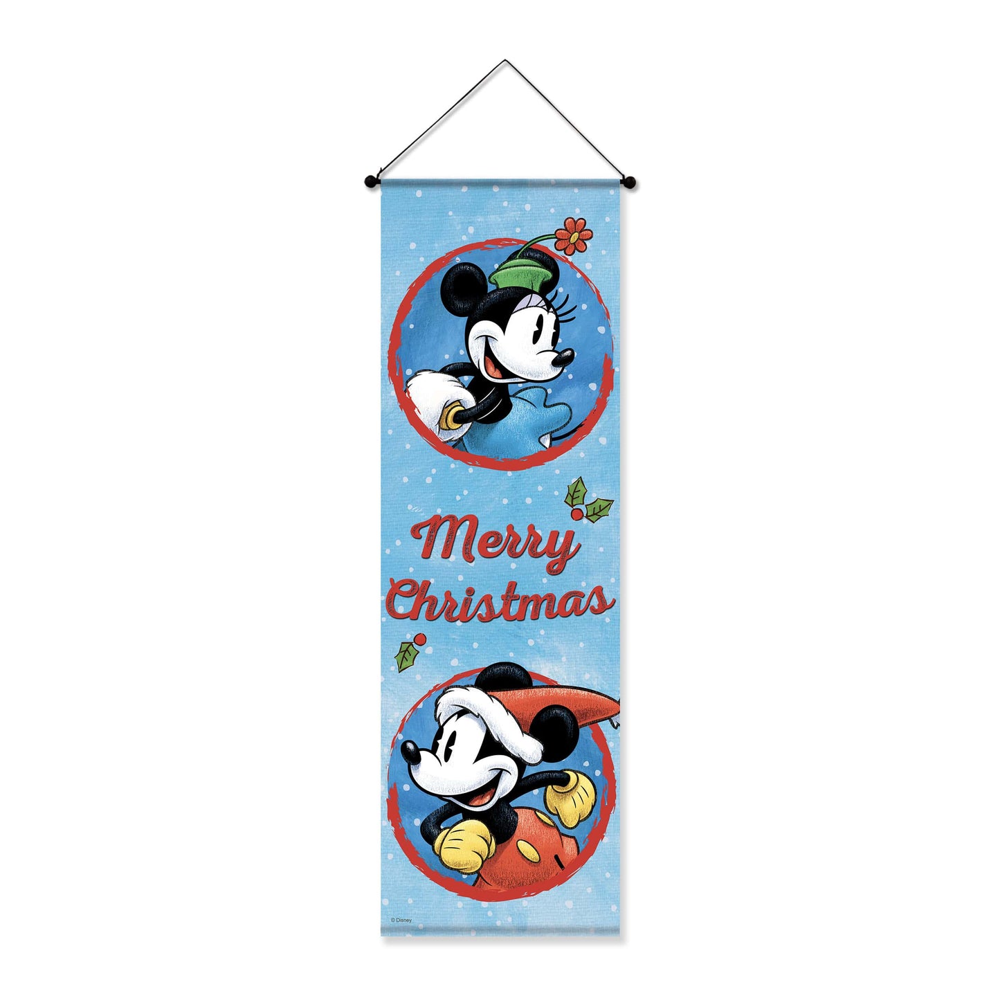 Disney Mickey & Minnie Merry Christmas Banner ( 2 items per case )