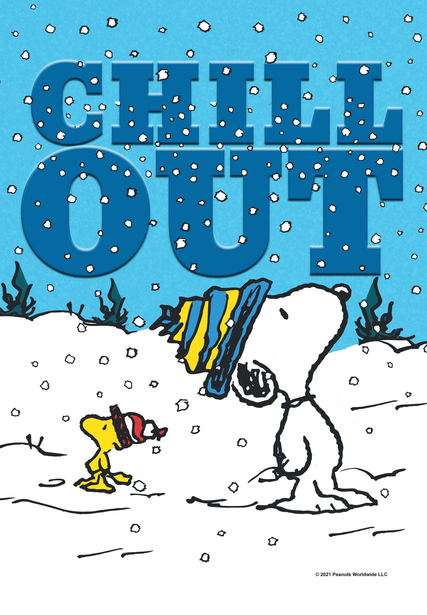 PEANUTS® Chill Out Garden Flag ( 3 items per case )