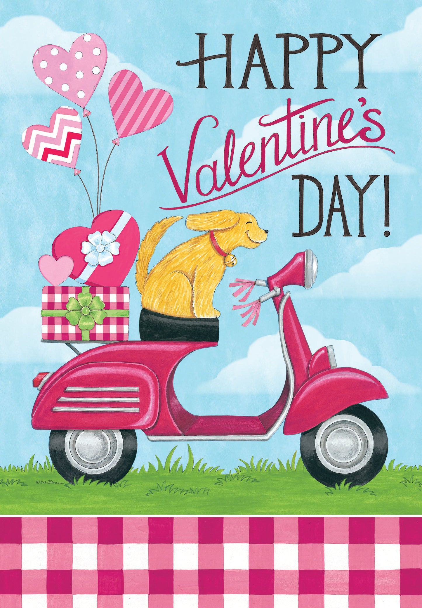 Scooter Love Garden Flag ( 3 items per case )