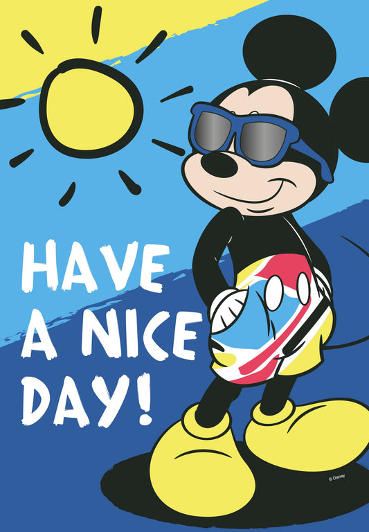 Disney Have a Nice Day Sunny Mickey Garden Flag ( 3 items per case )