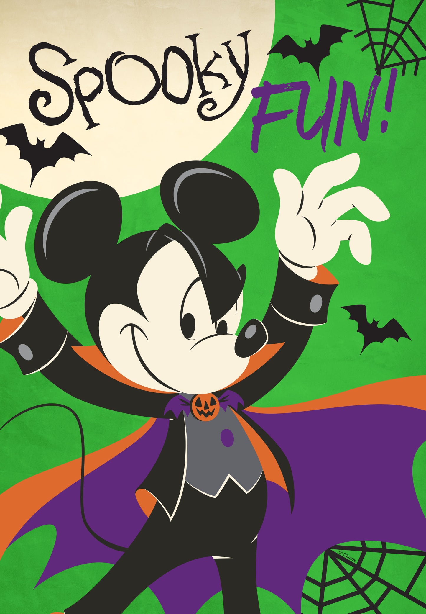 Disney Spooky Fun Mickey Garden Flag ( 3 items per case )