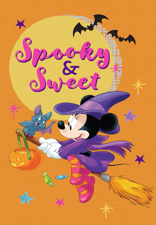 Disney Minnie Spooky and Sweet Garden Flag ( 3 items per case )