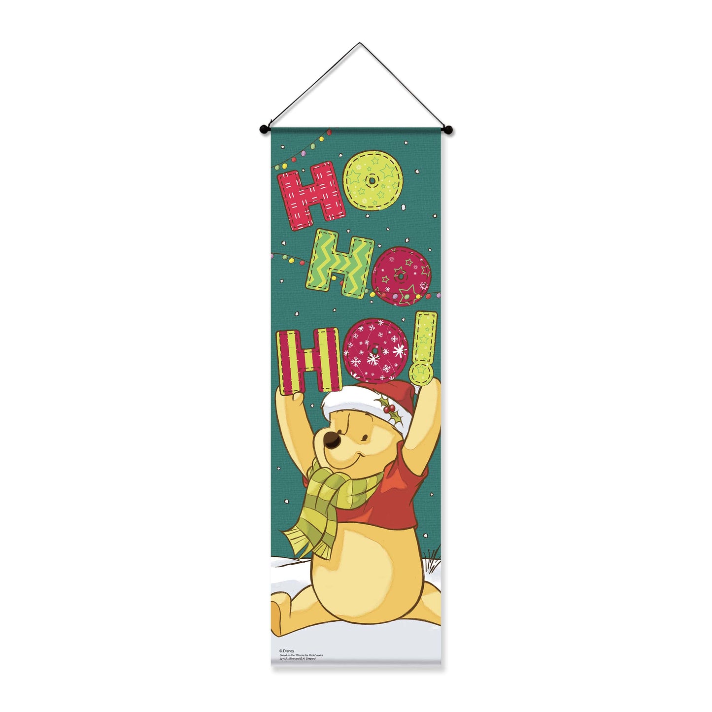 Disney Winnie the Pooh Ho Ho Ho Banner ( 2 items per case )