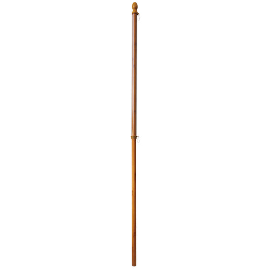 5' Wood Flag Pole (4.88' actual size) ( 12 items per case )