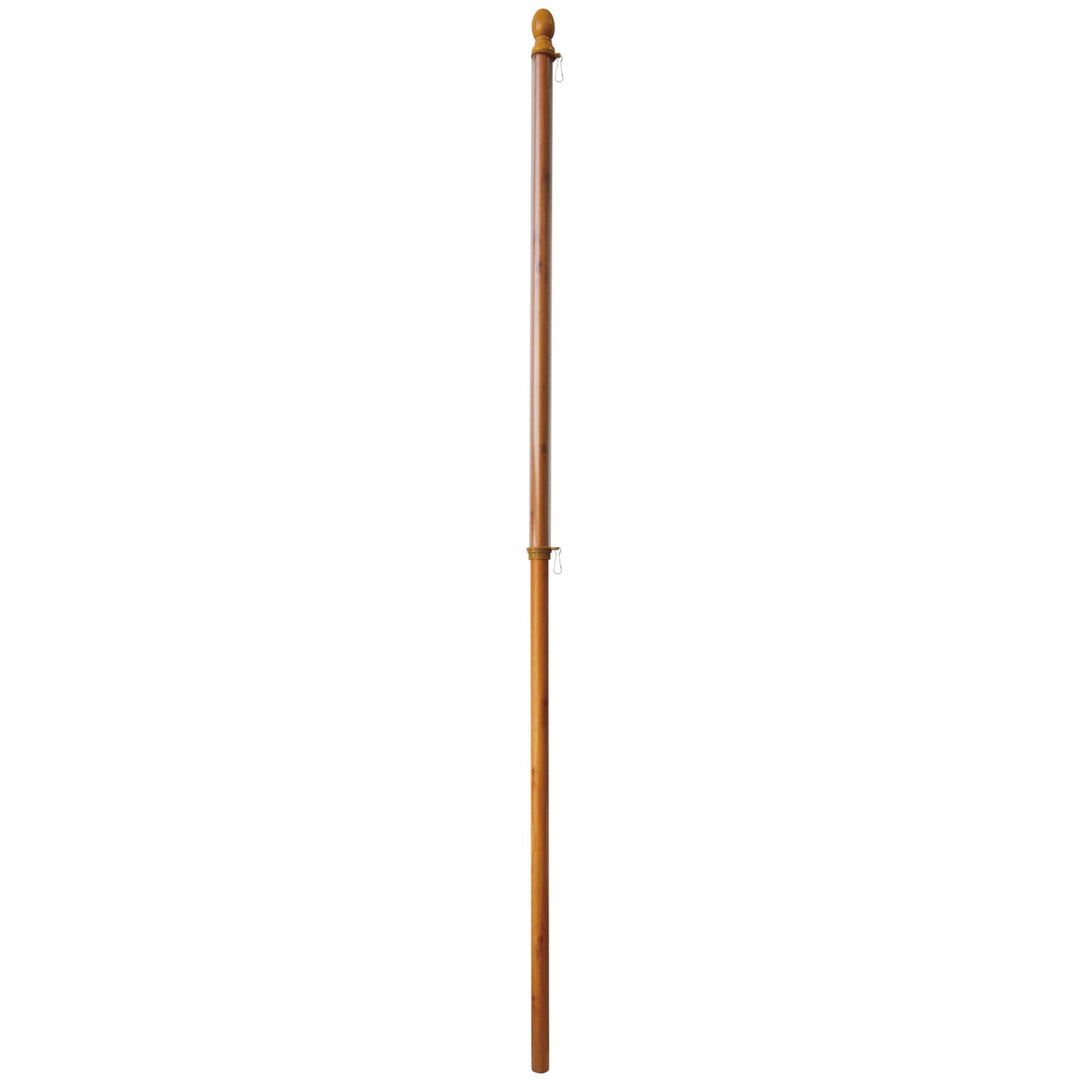 5' Wood Flag Pole (4.88' actual size) ( 12 items per case )