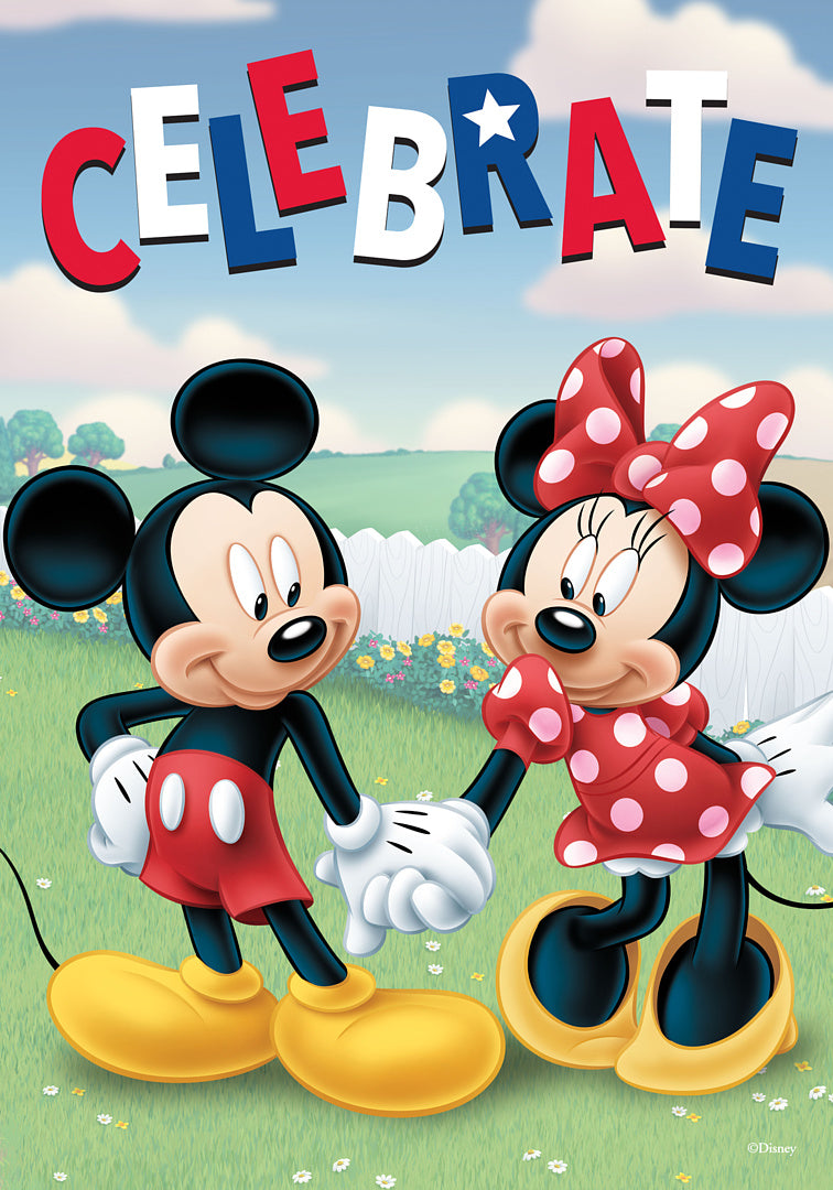 Disney Mickey & Minnie Celebrate House Flag ( 1 item per case )