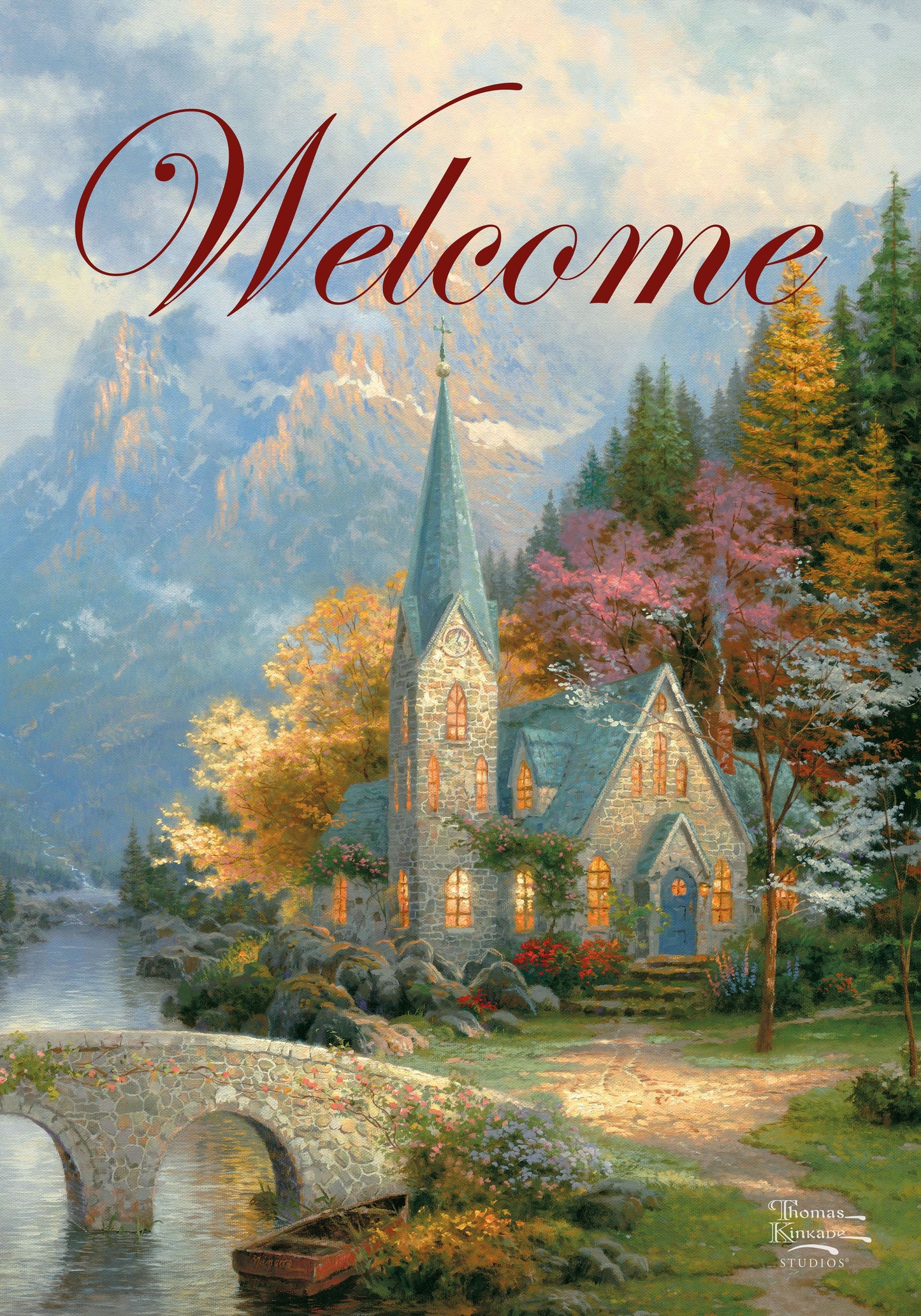 Mountain Chapel House Flag ( 1 items per case )