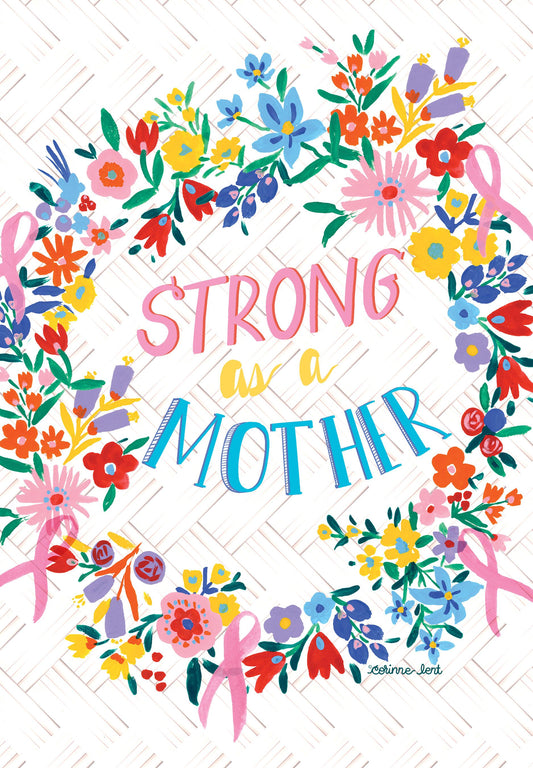 Strong As A Mother Garden Flag ( 3 items per case )