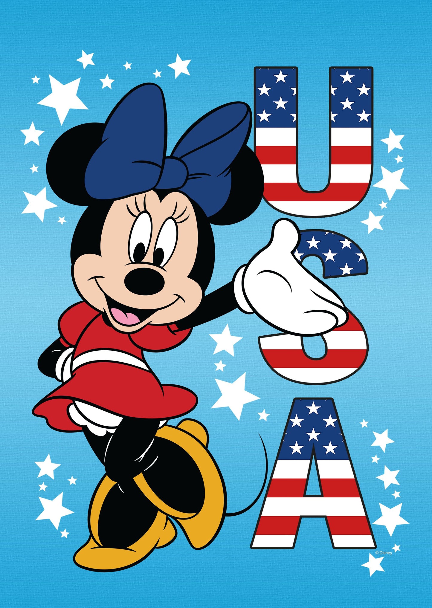 Disney USA Minnie Garden Flag ( 3 items per case )