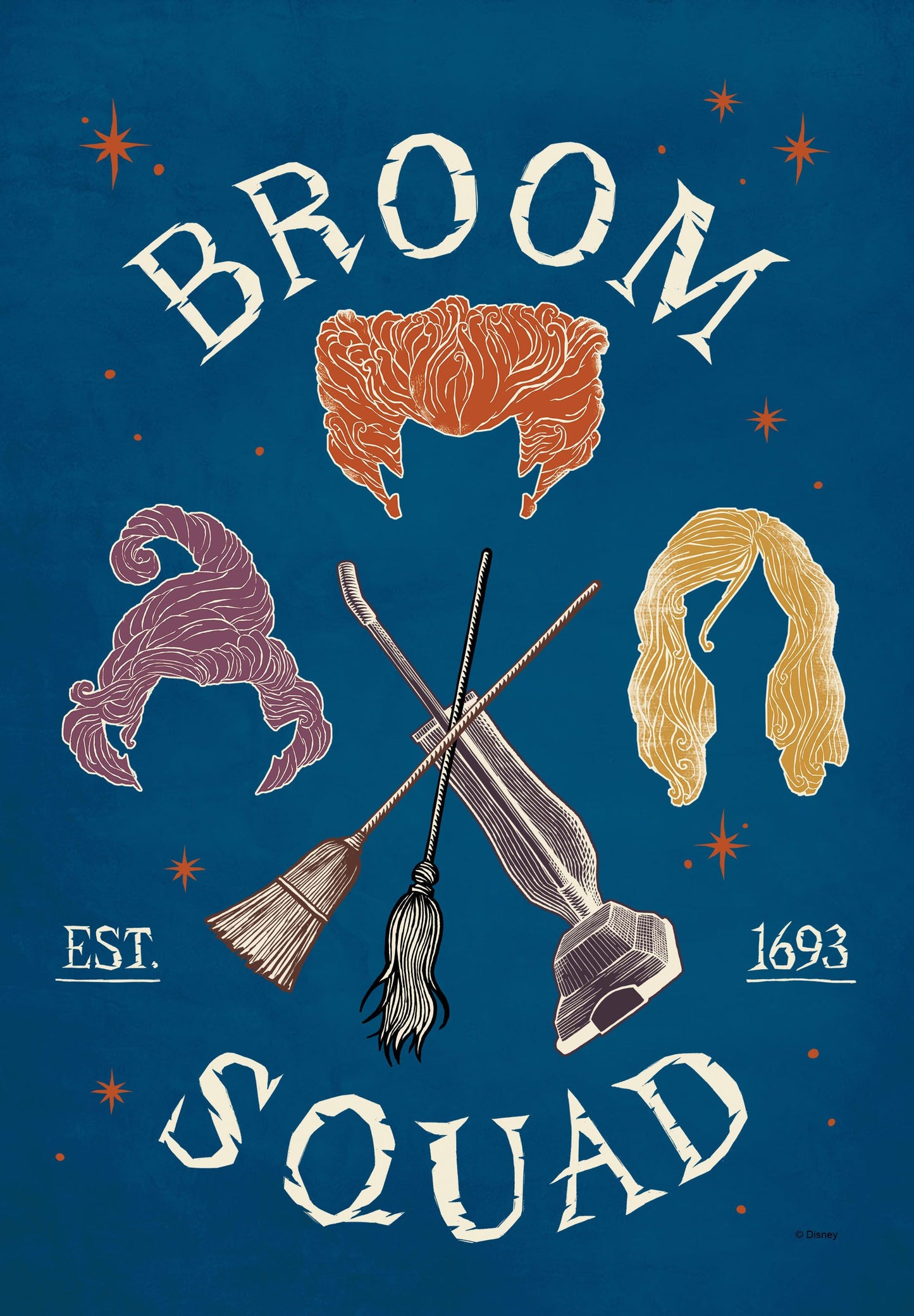 Disney Broom Squad Garden Flag ( 3 items per case )