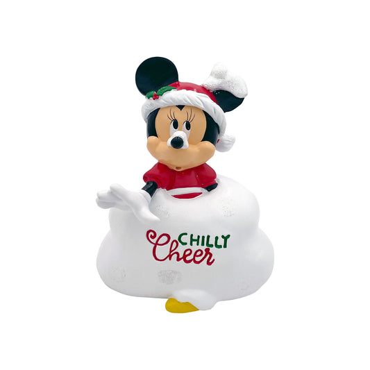 Disney Minnie Chilly Cheer Glittery Snow Scene ( 4 items per case )