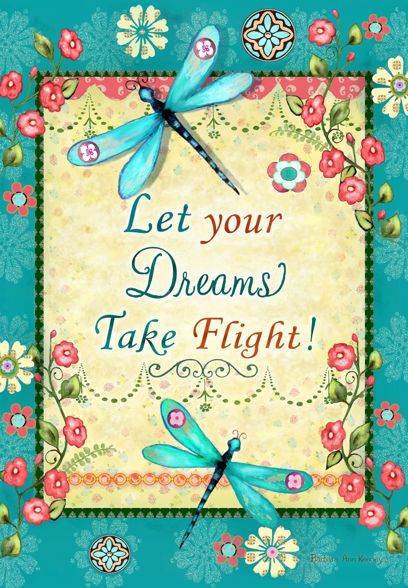 Let Your Dreams Take Flight Garden Flag ( 3 items per case )