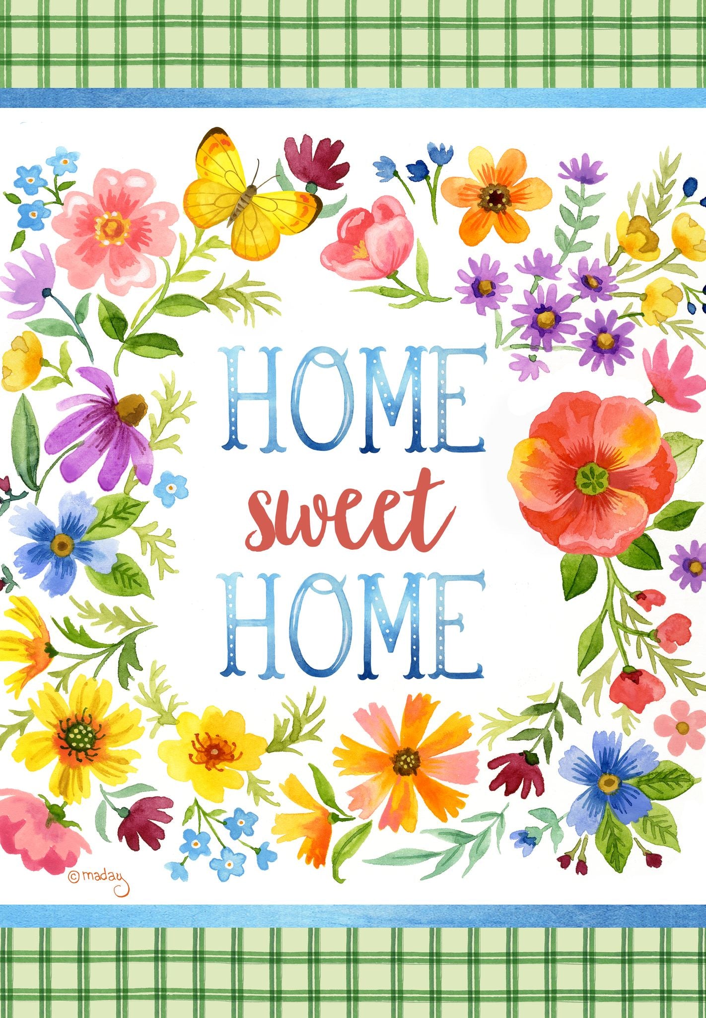 Home Sweet Home Garden Flag ( 3 items per case )